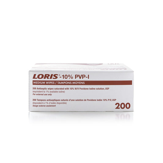 Loris 10% PVP-I Wipes