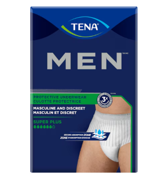 TENA Hommes Sous-vêtements de protection Super Plus Abso