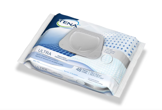 TENA Ultra Washcloths