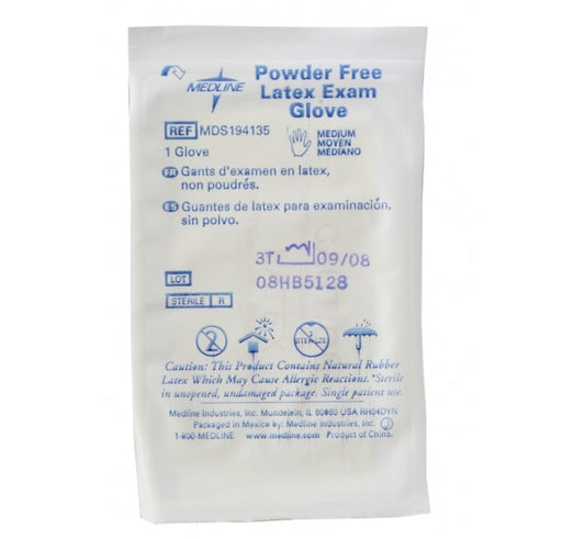 Sterile Powder-Free Latex Exam Gloves