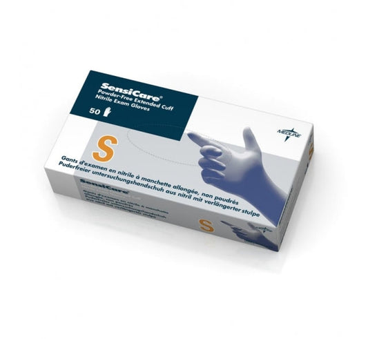 SensiCare Extended Cuff Nitrile Exam Gloves