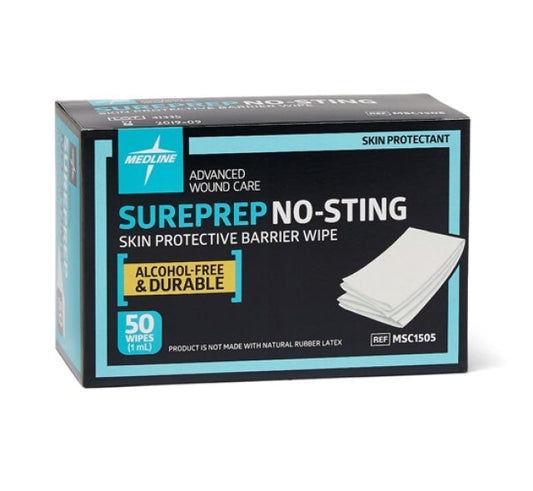 Sureprep No-Sting Skin Protectant Wipes