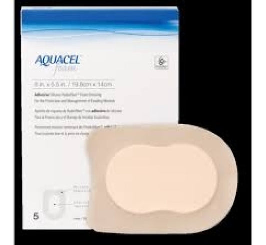 Aquacel Foam Hydrofiber Adhesive Heel