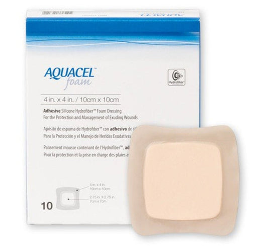 Aquacel Adhesive Foam Hydrofiber Dressing