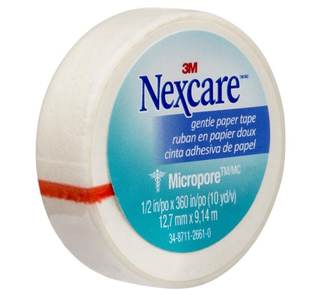 Ruban de papier micropore Nexcare