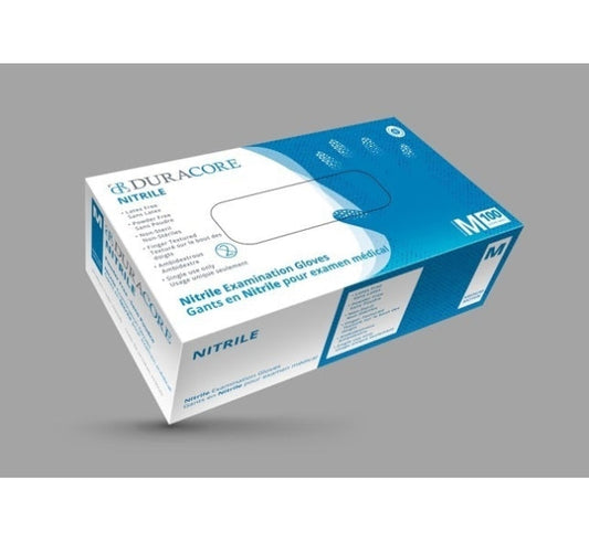 Duracore Nitrile Examination Gloves 3 mil