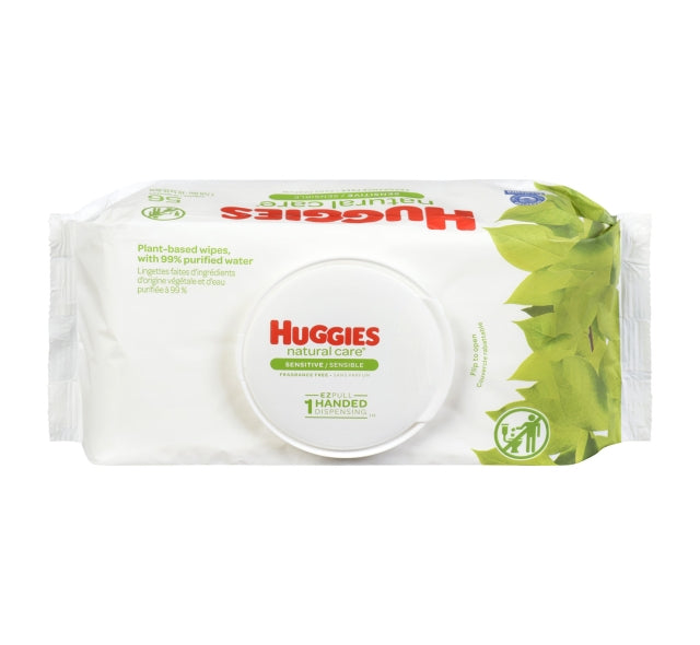 Lingettes pour bébé Huggies Natural Care