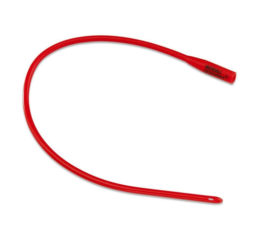 Red Rubber Robinson Rounded Tip Catheter