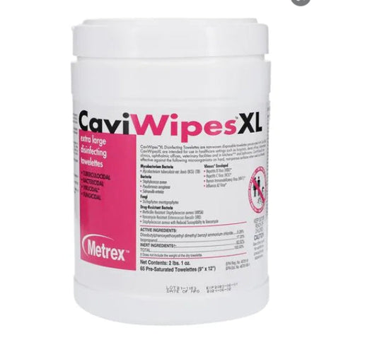 CaviWipe Surface Disinfectant Wipes