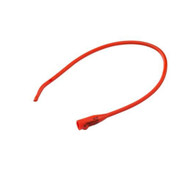 Curity Ultramer Red Rubber Coude Tip Catheter