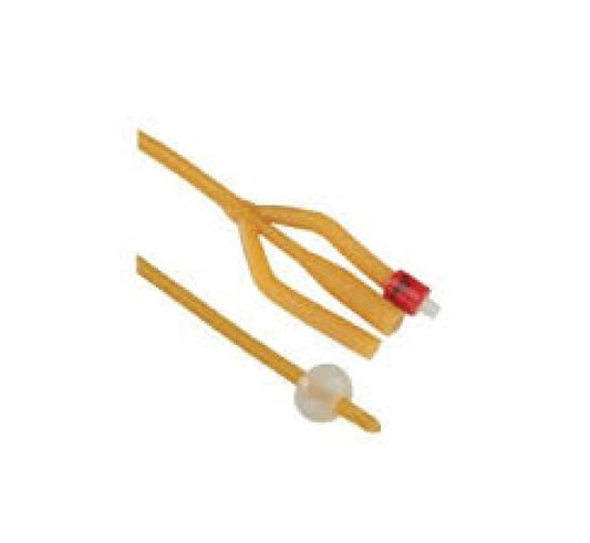 Dover 3-Way Silicone Elastomer Coated Catheter