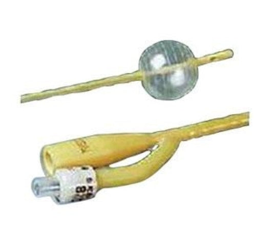 Economy Lubricath 2-Way Foley Catheter