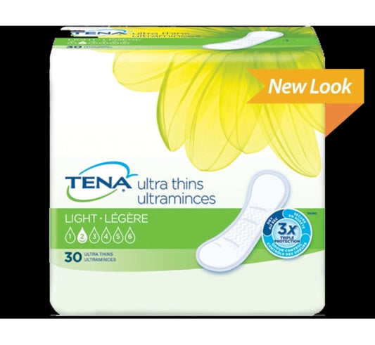 TENA INTIMATES Ultra Thin Light Pads Regular