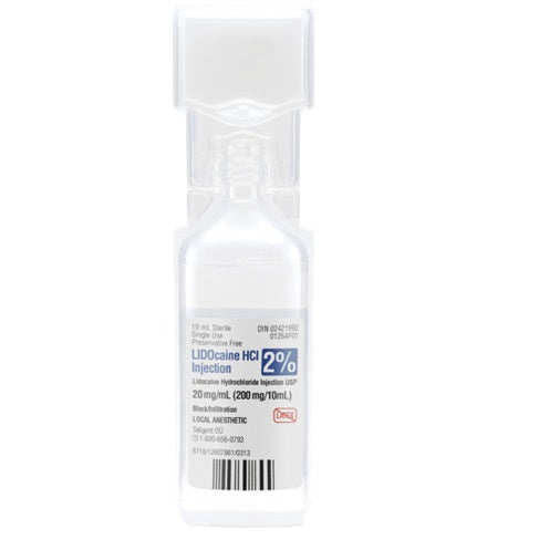 Lidocaïne HCL injectable (2 %)