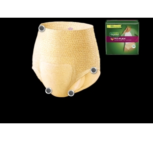 Depend Night Defense Disposable Underwear for Women Heavy Absorbency - Large