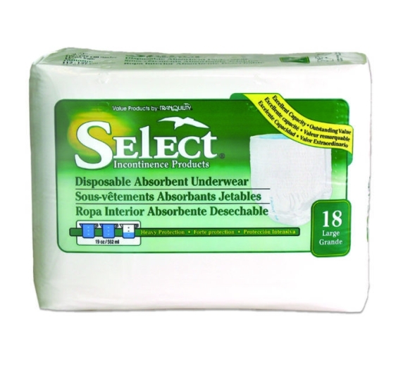 Buy Select Disposable Absorbent Underwear - Ships Across Canada - SCI Supply