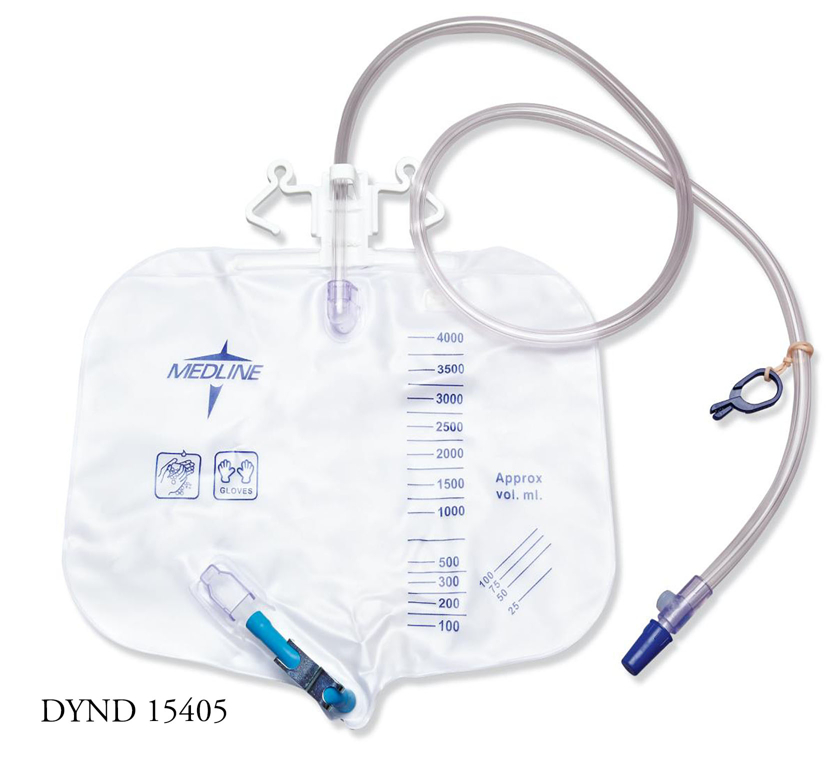 Medline Urinary Drainage Bag with AntiReflux Device  Personally Delivered